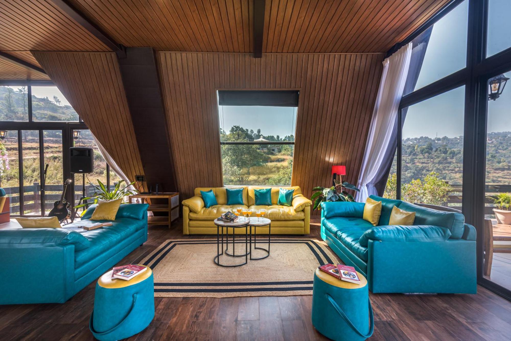 Saffronstays A Vantage, Panchgani - A Pyramid Shaped Unique Luxury Villa With Infinity Valley Views Ngoại thất bức ảnh